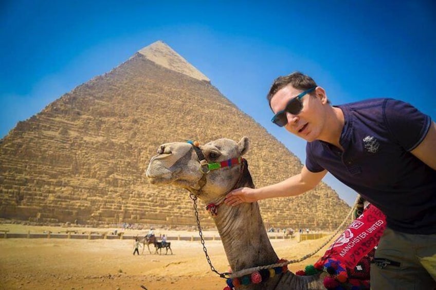 Camel Ride at the Pyramids