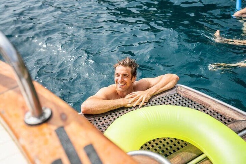 From Sorrento: Capri select Tour with Swim & Snorkel