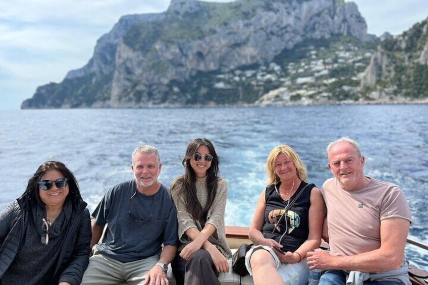 Capri Small-Group Tour by Boat from Sorrento with 2 stops to swim