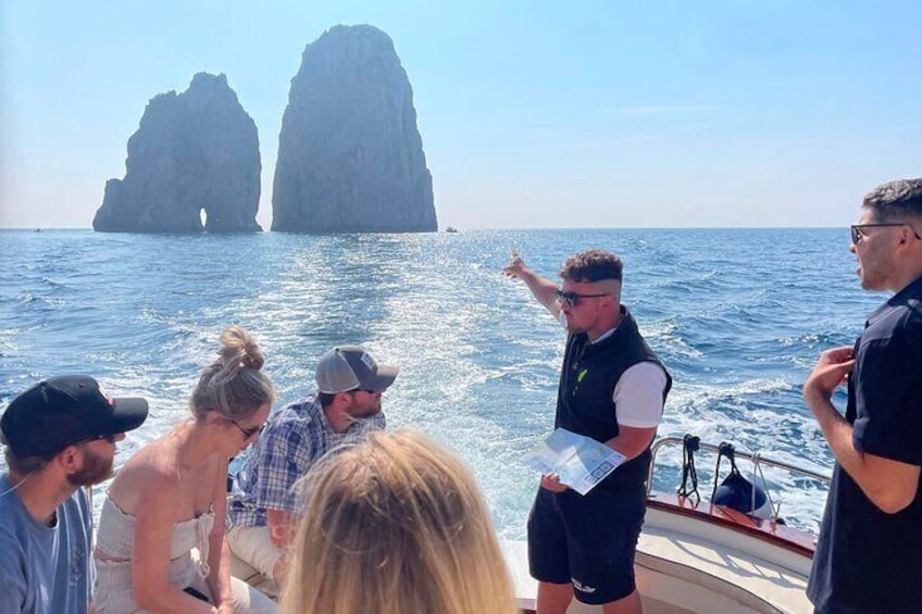 Sorrento: Exclusive Capri Boat Tour and Optional Blue Grotto