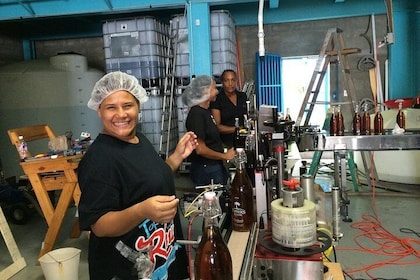 Visite de la Distillerie Rhum de Topper à St Maarten
