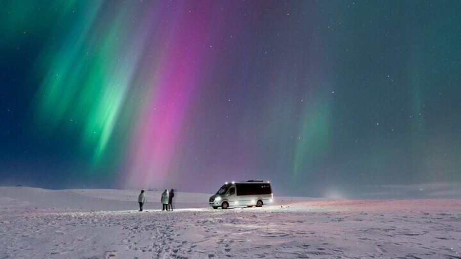 Northern Lights Small Group Tour with Hot Chocolate & Photos