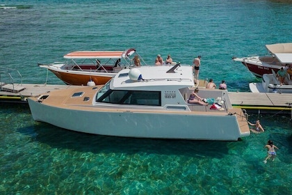 Luxury Boat - Blue Cave From Split Island-Hopping Full-Day Cruise, Hvar, Vi...