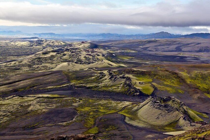 View from top of mountain Laki
