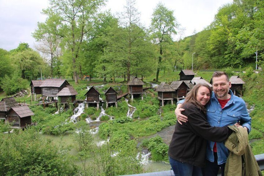 Watermills at Pliva lake