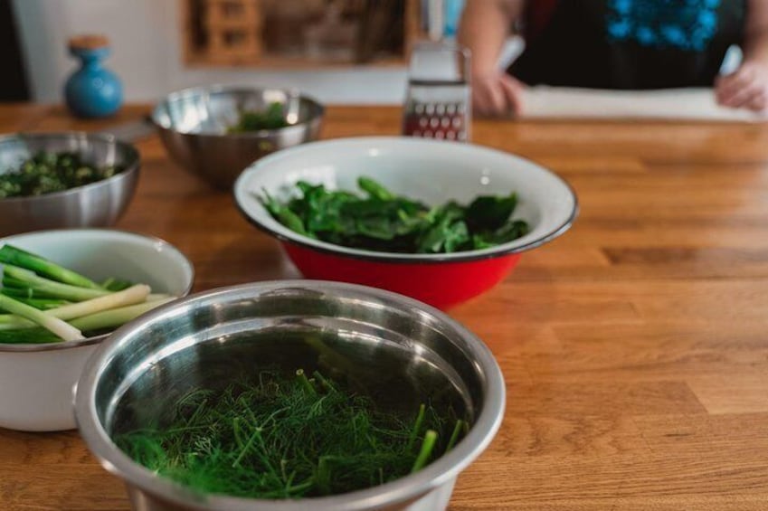 Athens 4-Hour Cooking Class with Central Market Visit