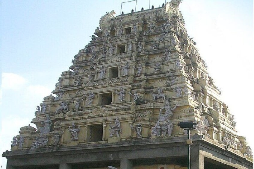 Show item 2 of 8. Temple Of Jupiter In Alangudi From Trichy