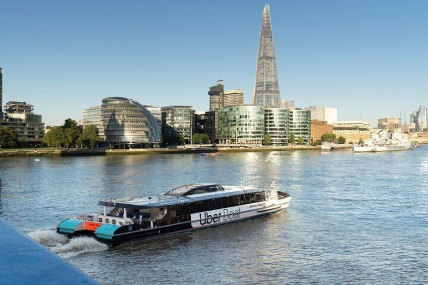 Uber Boat by Thames Clippers River Roamer: Hop On Hop Off Pass