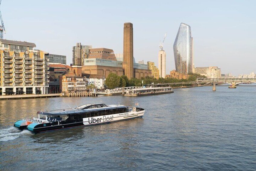 Uber Boat by Thames Clippers - Single River Journey on the Thames