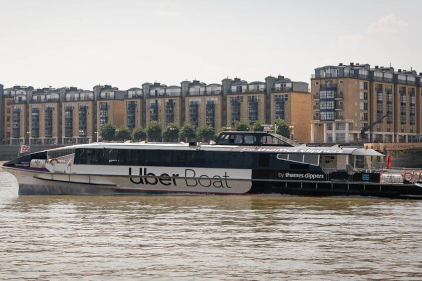 Uber Boat by Thames Clippers - Single River Journey on the Thames