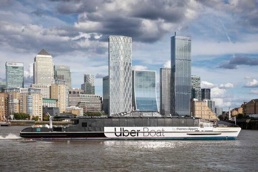 Uber Boat by Thames Clippers - Single River Journey on the Thames
