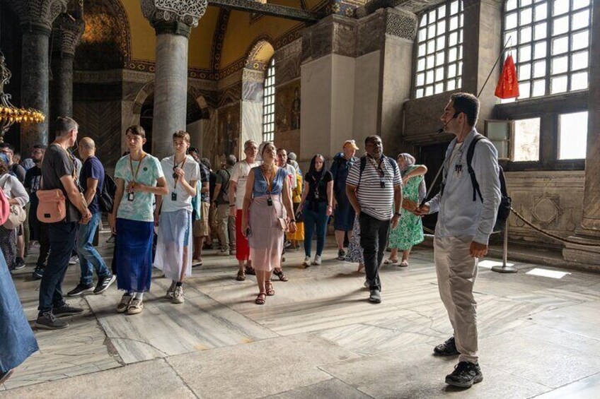Istanbul: Blue Mosque & Hagia Sophia Small-Group Tour