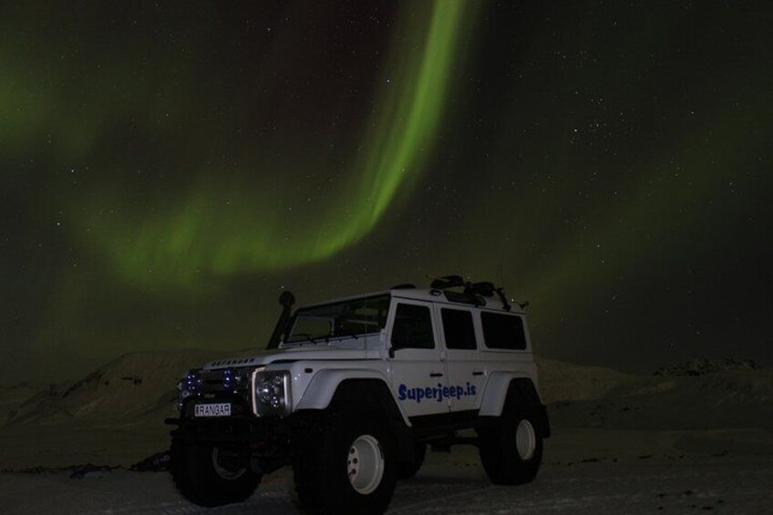 Private Superjeep Northern Lights Hunt