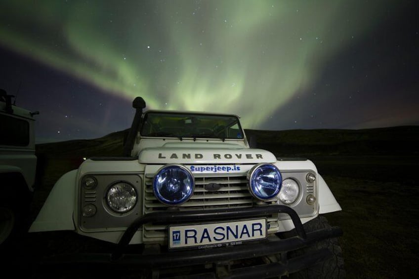 Search for Northern Lights Super Jeep Tour from Reykjavik