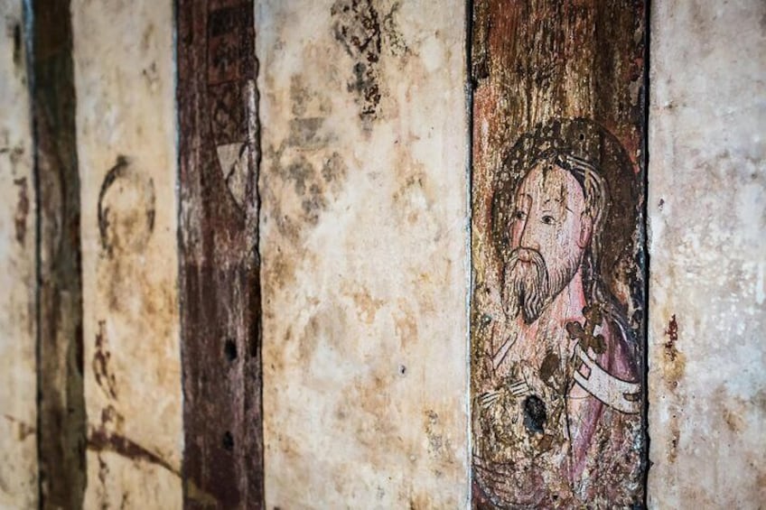 Marvel at our Medieval wall paintings