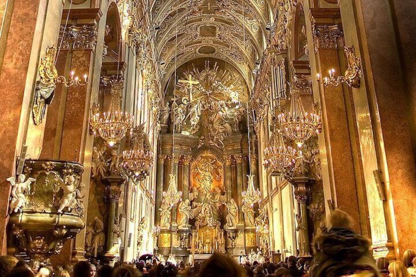 Interiors of basilica