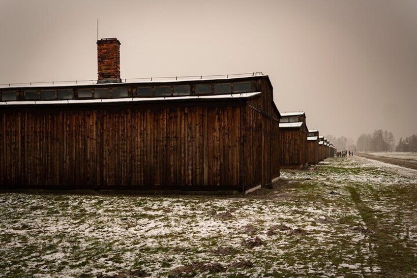Woodden Barraks in Birkenau