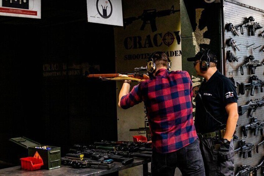 Shooting range in Krakow