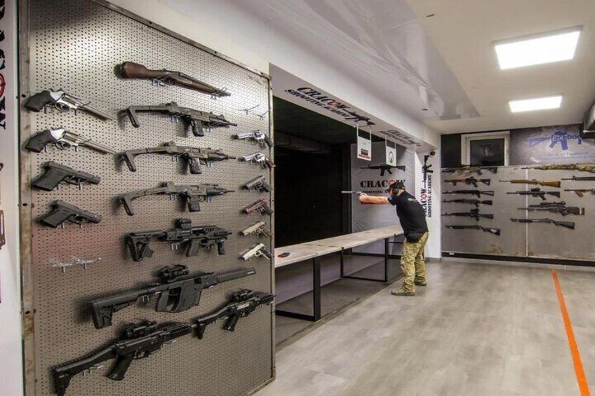 Shooting range in Krakow