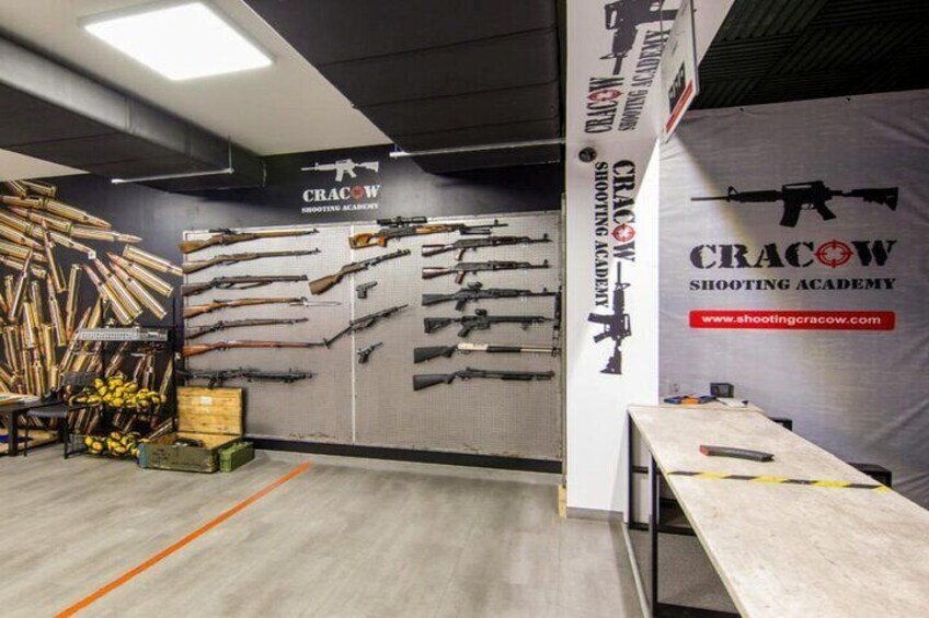 Krakow: Shooting range