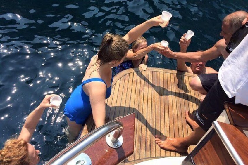 Capri Island Boat Tour from Rome by Train