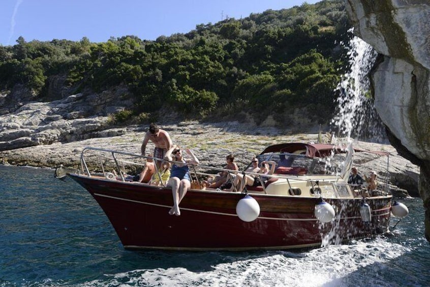 Capri Island Boat Tour from Rome by Train