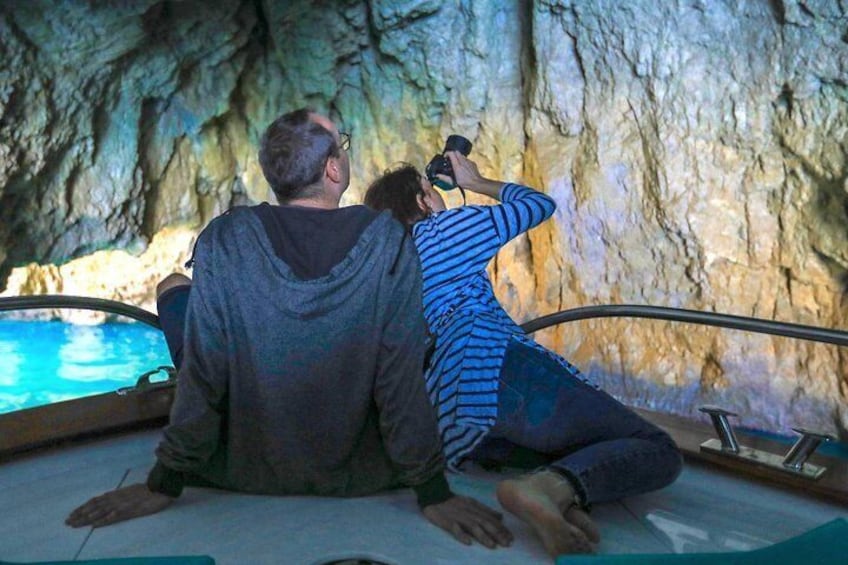Capri Island Boat Tour from Rome by Train