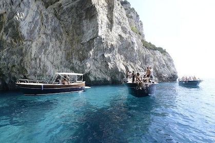 Capri Island Boat Tour från Rom med tåg