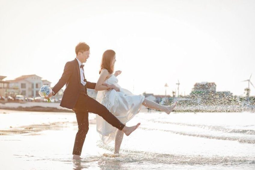 Jeju Pre-Wedding Outdoor Photography