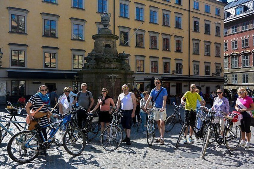 Stockholm at a Glance Biking Fun!