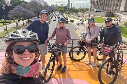 Cultural Experience by Bike around Palermo and Recoleta Max 6 ppl