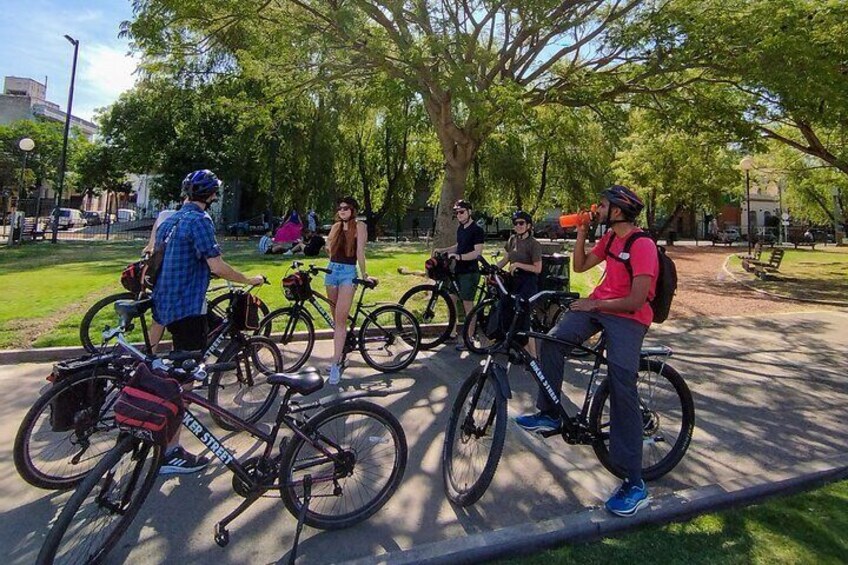 Half-Day Bike Tour in Buenos Aires Argentina with Lunch