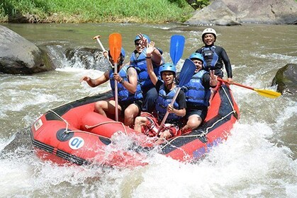 Rafting en eau vive à Ubud Bali avec transfert à l'hôtel