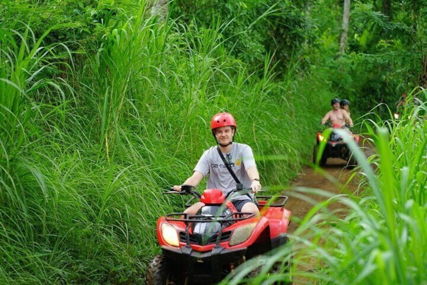 Bali Quad Bike and White Water Rafting Inclusive Private Transfer