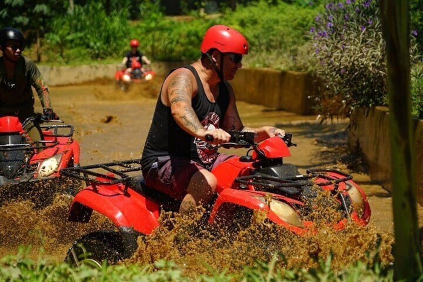 Bali Quad Bike and White Water Rafting Inclusive Private Transfer