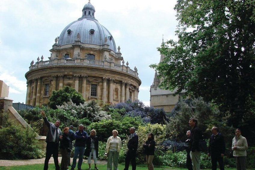 Exeter College Garden and Radcliffe Camera