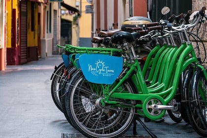 Circuit à vélo dans la ville de Nice