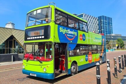 Hop-on-hop-off-bustour door Manchester