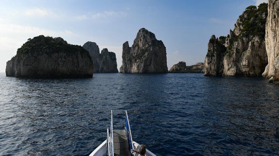 Capri Coast to Coast: Boat Tour with OPTIONAL Blue Grotto