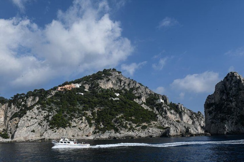 Capri Coast to Coast: Discover the Island from the Sea with Blue Grotto Option