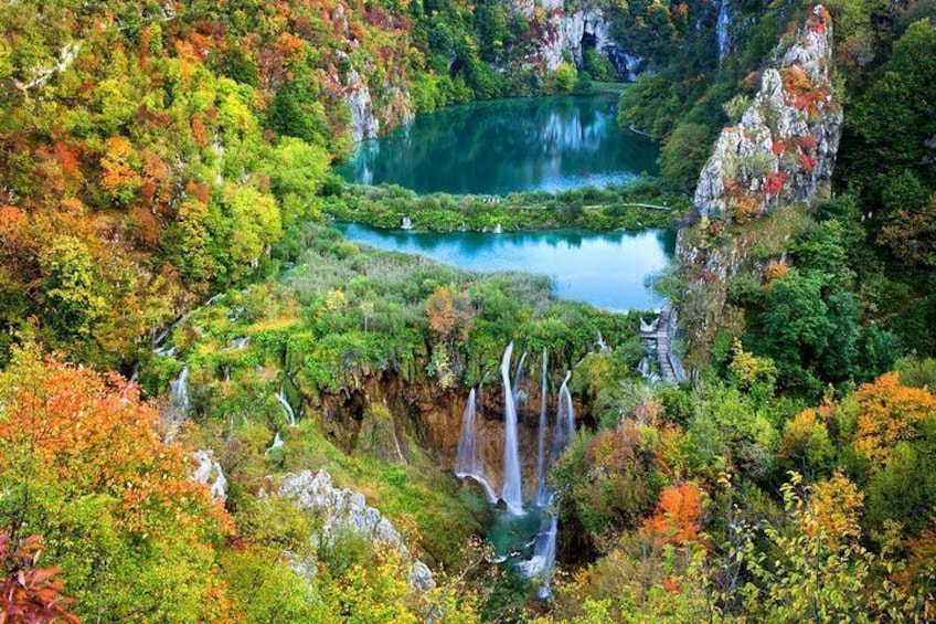 Private Tour: Plitvice Lakes Day Trip (entrance ticket included) from Zagreb