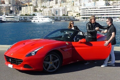  30 Minute Ferrari California T Sports Car Experience from Monaco
