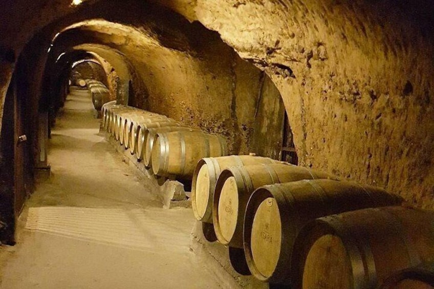 Ksara winery caves