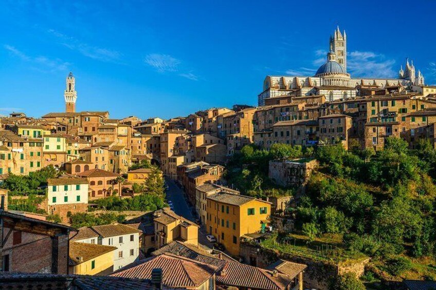 Siena panoramic view