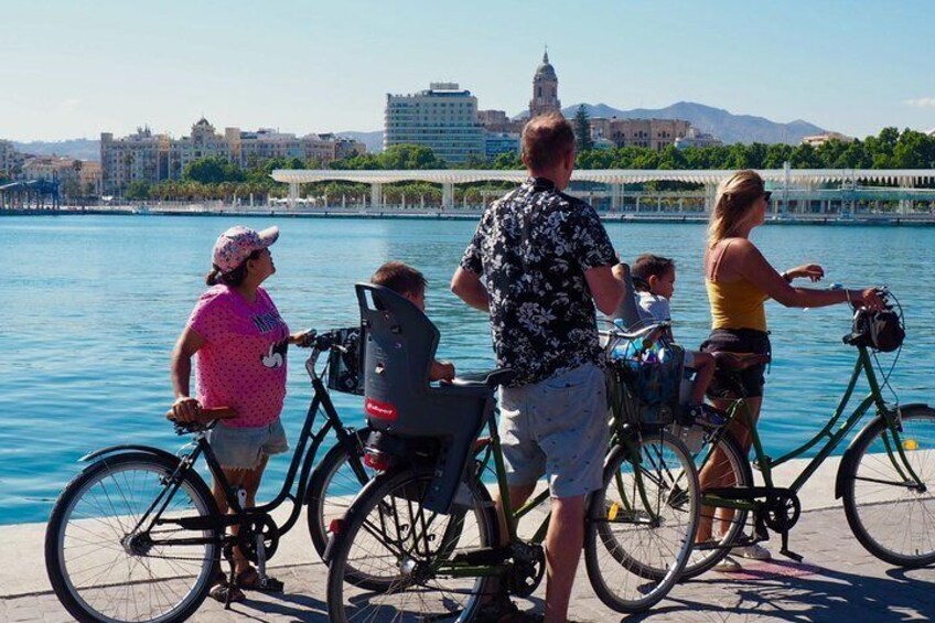 Take in the amazing Malaga skyline!