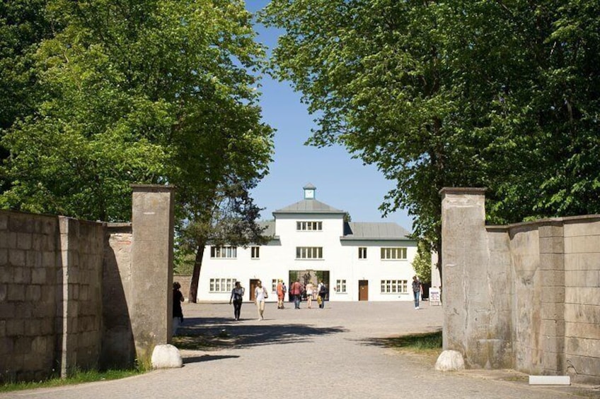 Entrance to the Sachsenhausen Concentration Camp Memorial