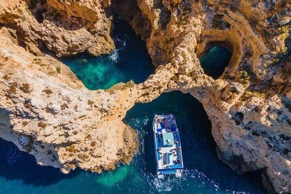 Croisière sur la côte jusqu'à Ponta da Piedade au départ de Lagos