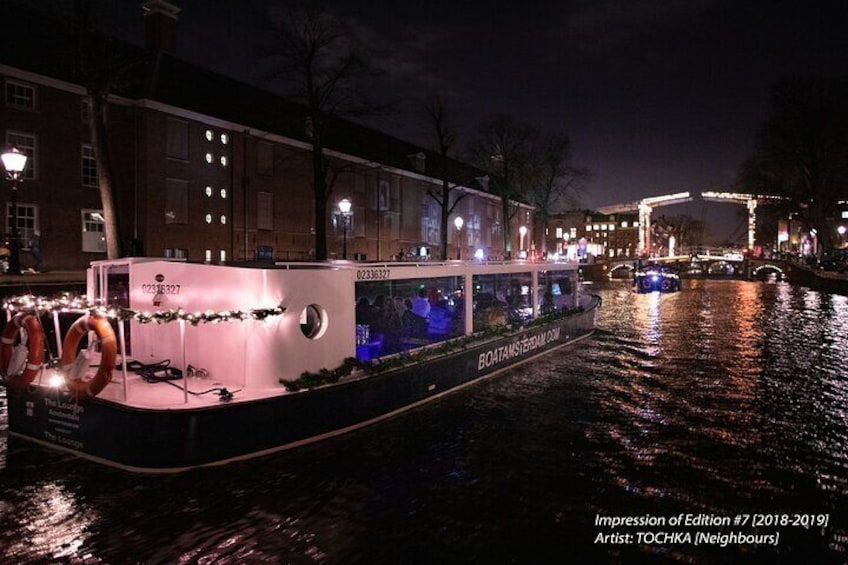 Amsterdam Light Festival Canal Cruise Including All Drinks 