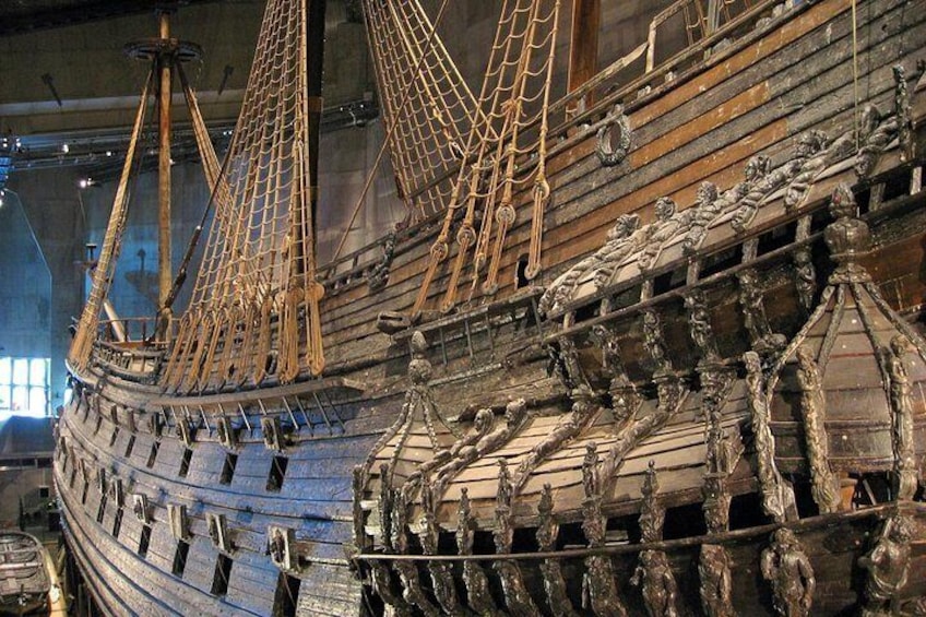 See the restored 17th-century Vasa warship at the Vasa Museum