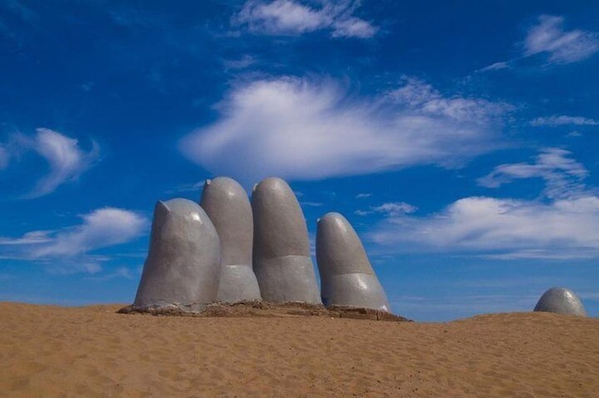 Sculpture at Playa Brava